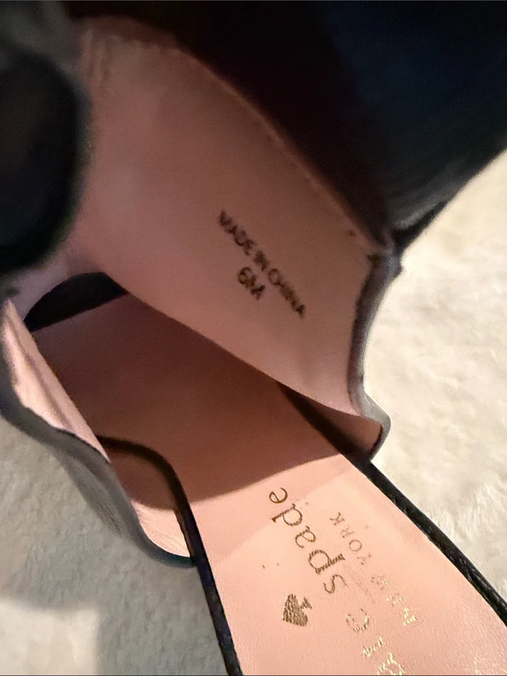 kate spade Black Leather Open-Toe Ankle-Wrap Wedge Sandals